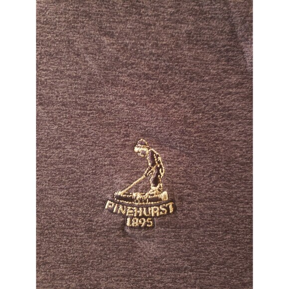 Peter Millar Women Size M Blue 1/4 Zip Golf Pull Over Pinehurst US Open UPF 50+ - Picture 3 of 10